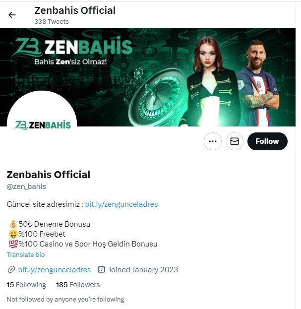 Zenbahis Twitter